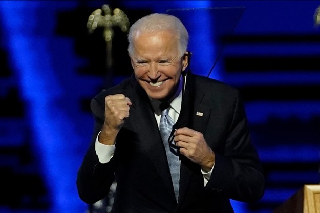 Joe Biden 46. prezydentem USA /ANDREW HARNIK  /PAP/EPA