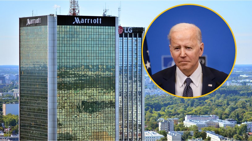 Joe Biden będzie nocował w Hotelu Marriott /123RF/PICSEL