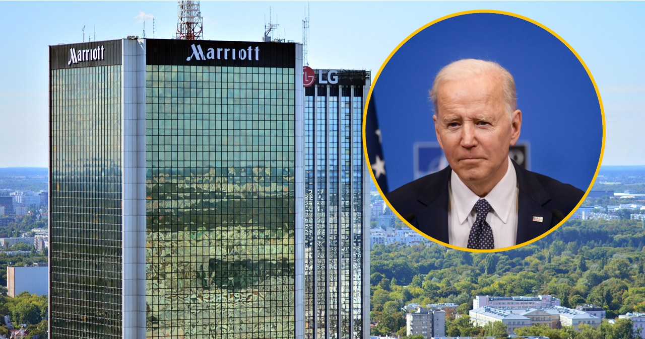 Joe Biden będzie nocował w Hotelu Marriott /123RF/PICSEL