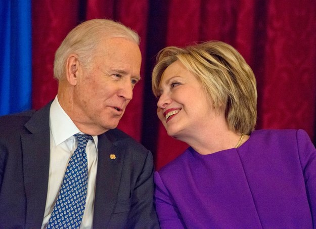Joe Biden i Hillary Clinton /Ron Sachs/Consolidated /PAP/DPA