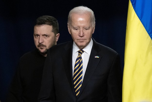 Joe Biden i Wołodymir Zełenski /MICHAEL REYNOLDS    /PAP/EPA