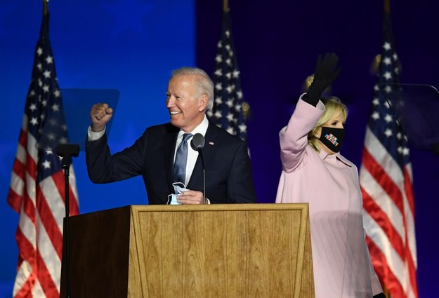 Joe Biden jest niemal pewny wygranej w wyborach /KEVIN DIETSCH / POOL /PAP/EPA