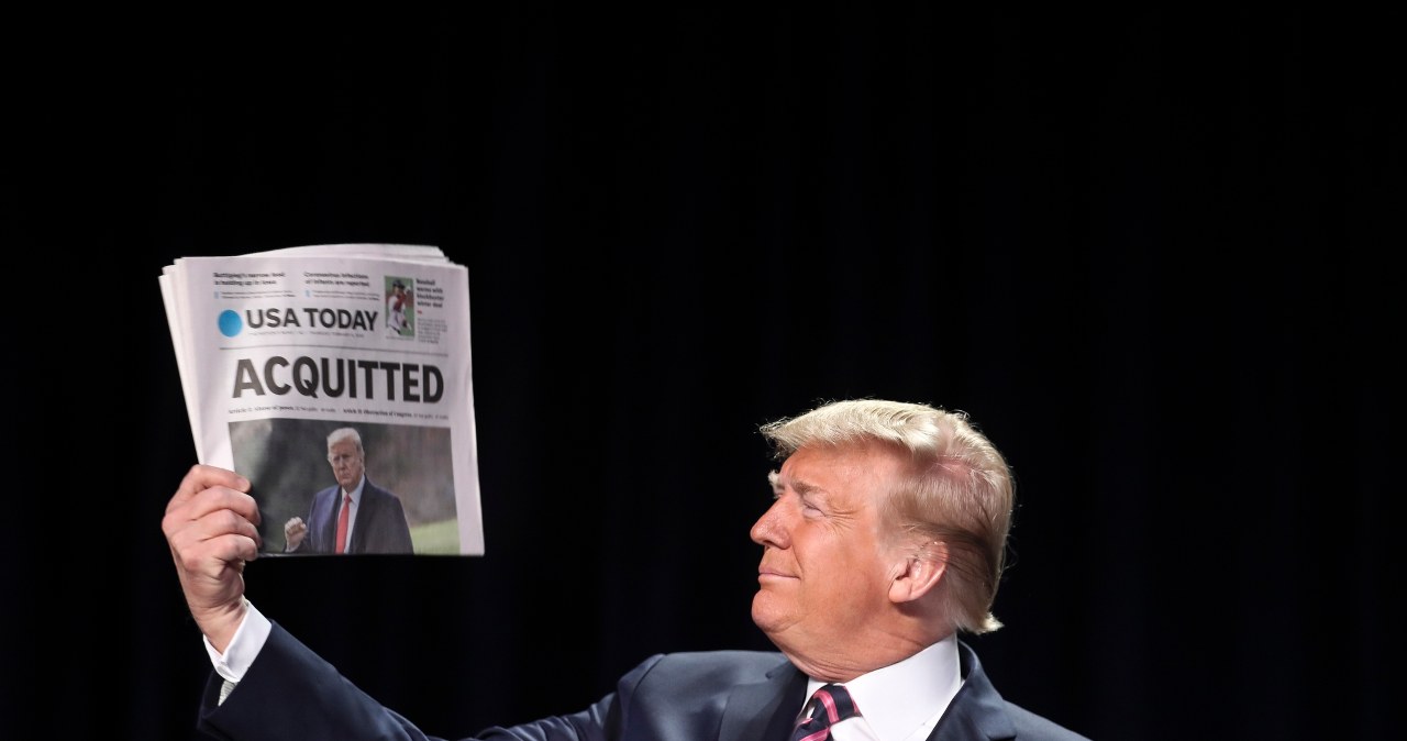 Joe Biden o uniewinnieniu Donalda Trumpa: "Treść zarzutu nie podlega dyskusji"