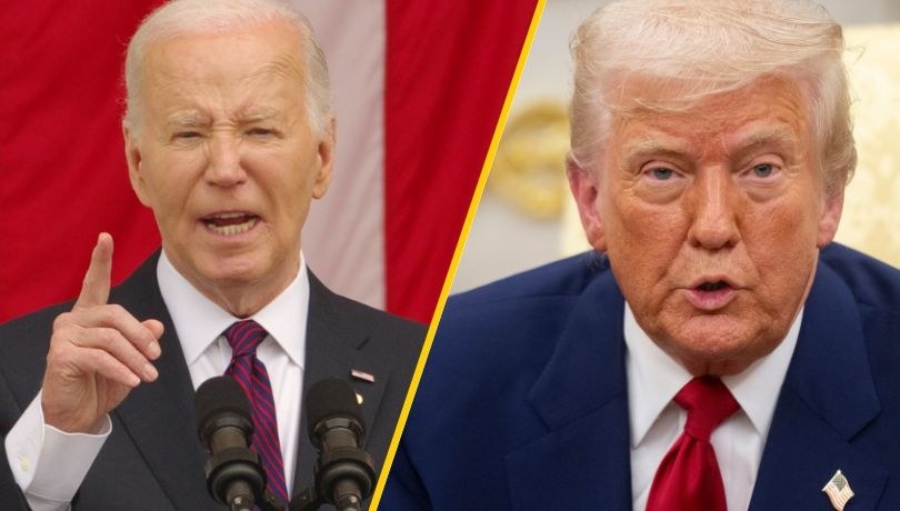 Joe Biden odpowiada na zarzuty Donalda Trumpa /Shutterstock