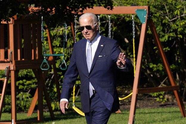 Joe Biden przed podróżą na szczyt G7 /YURI GRIPAS / POOL /PAP/EPA
