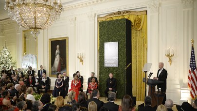 Joe Biden przyjął artystów wyróżnionych przez Centrum Kennedy'ego