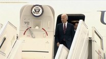 Joe Biden przyleciał do Warszawy