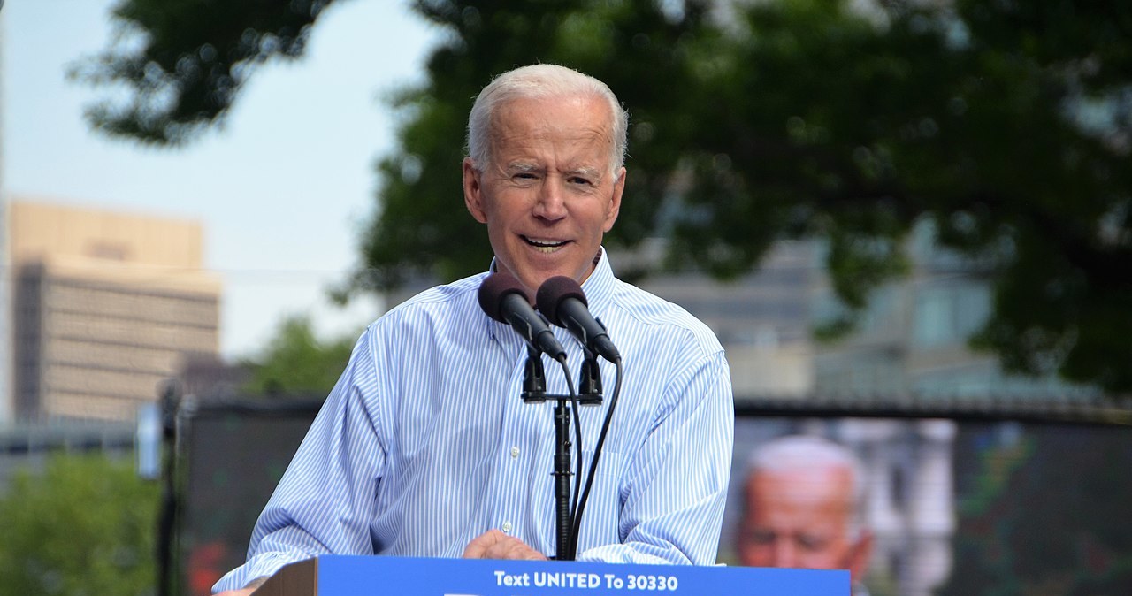 Joe Biden uczczony w specjalny sposób /Michael Stokes /Wikimedia