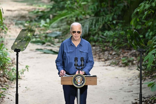 Joe Biden w Amazonii /SAUL LOEB/AFP /East News