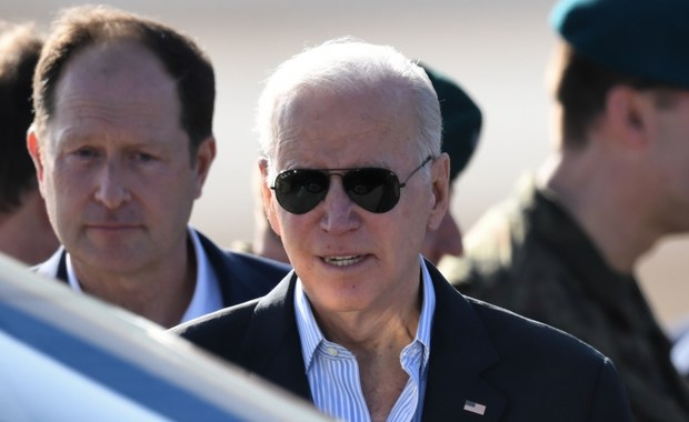 Joe Biden w Polsce. Najpierw spotkał się z żołnierzami, potem z Andrzejem Dudą