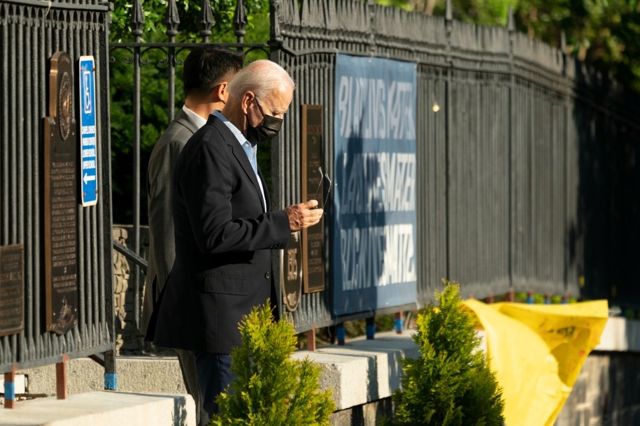 Joe Biden w Waszyngtonie /EPA/Chris Kleponis / POOL /PAP/EPA