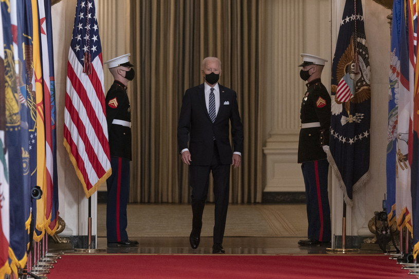 Joe Biden wygłosił orędzie do narodu. /CHRIS KLEPONIS /PAP/EPA