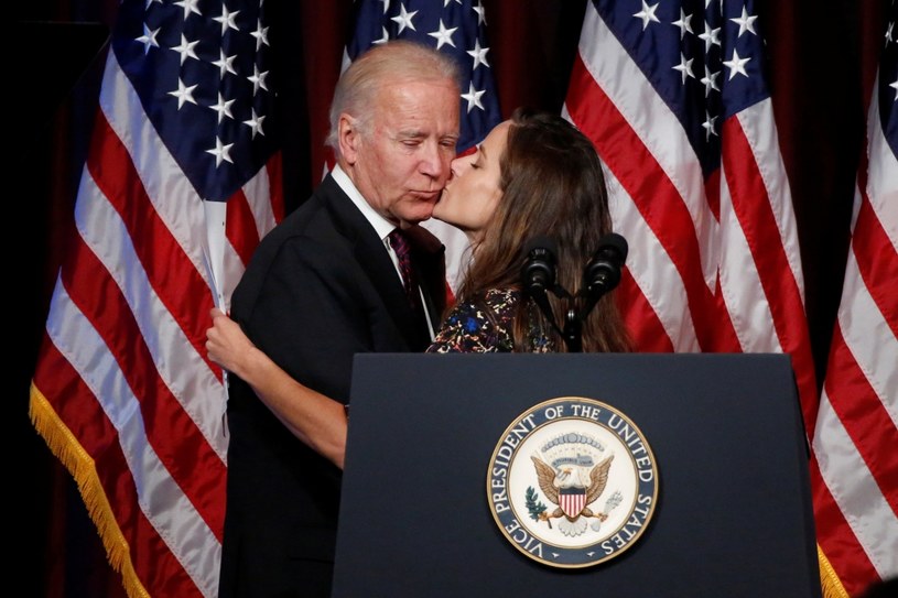 Joe Biden z córką Ashley / LUCAS JACKSON/Reuters /Agencja FORUM