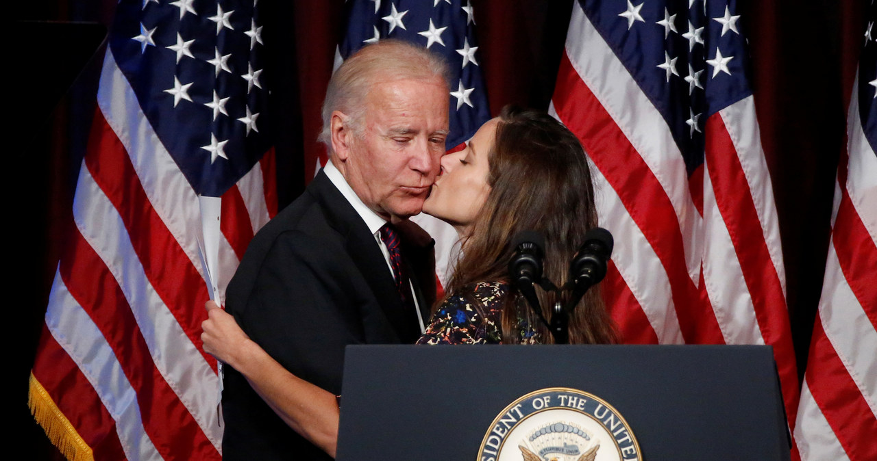 Joe Biden z córką Ashley / LUCAS JACKSON/Reuters /Agencja FORUM