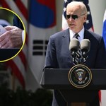 Joe Biden znał pytanie dziennikarki. Miał kartkę na konferencji
