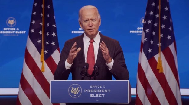 Joe Biden /	OFFICE OF THE PRESIDENT ELECT/HANDOUT /PAP/EPA