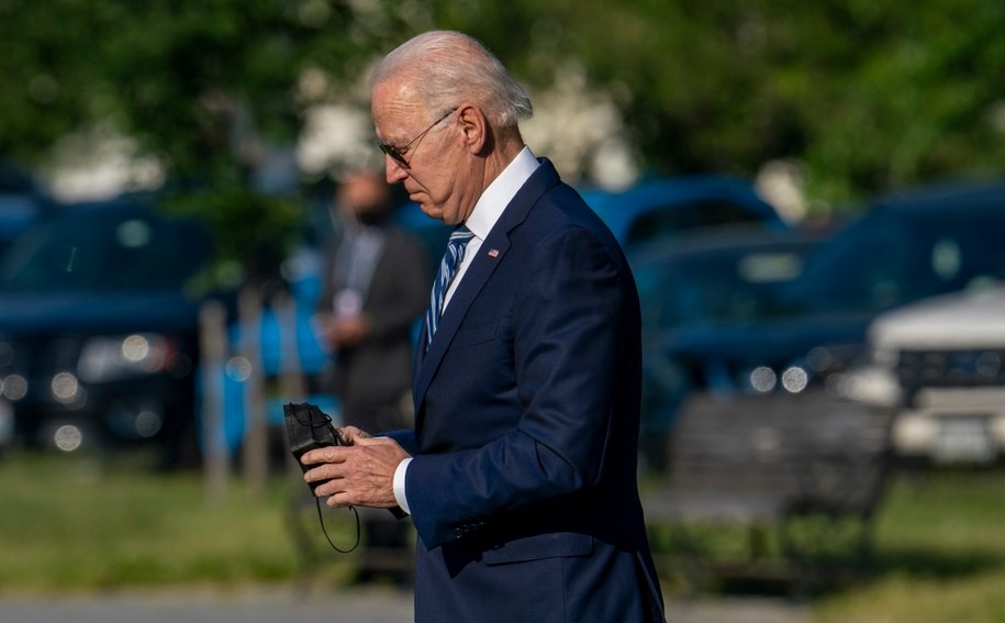 Joe Biden /TASOS KATOPODIS / POOL /PAP/EPA