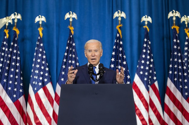 Joe Biden /JIM LO SCALZO / POOL /PAP/EPA