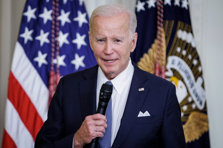 Joe Biden /SAMUEL CORUM / POOL /PAP/EPA