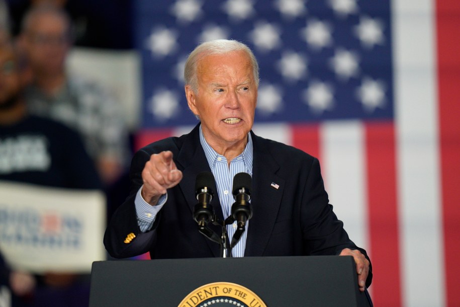 Joe Biden /STEVE APPS /PAP/EPA