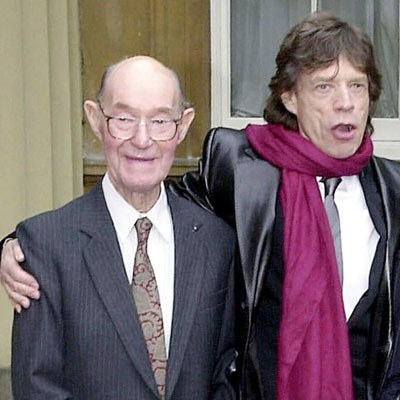 Joe i Mick Jaggerowie (zdjęcie z 2003 roku) /arch. AFP