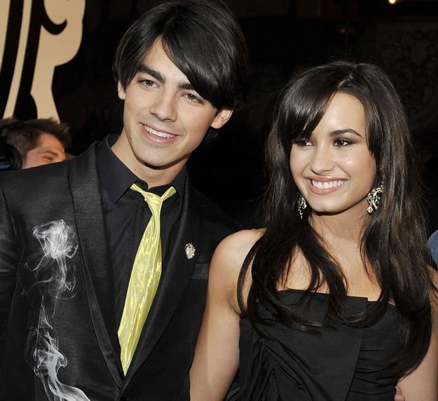 Joe Jonas i Demi Lovato - przeznaczenie? (fot. Kevin Winter) /Getty Images/Flash Press Media