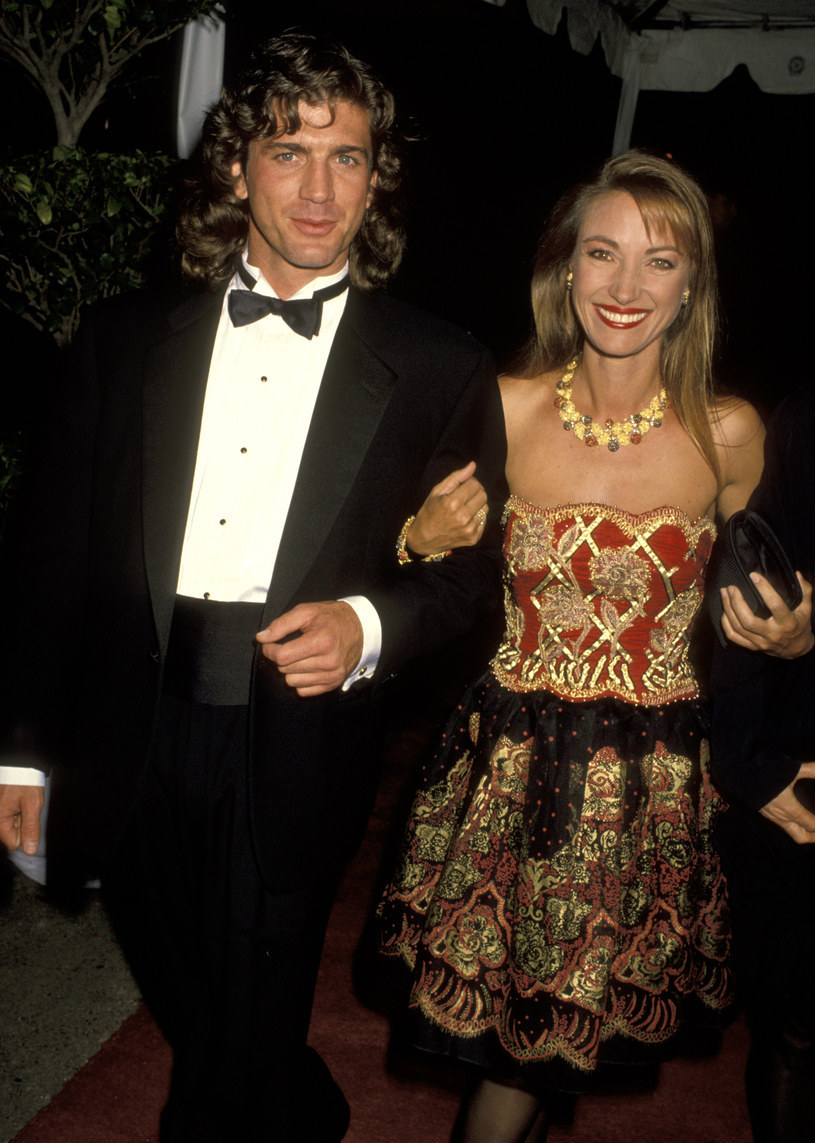 Joe Lando i Jane Seymour w 1993 roku / Ron Galella/Ron Galella Collection  /Getty Images