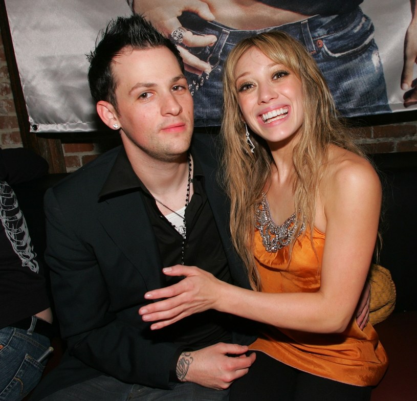 Joel Madden i Hilary Duff, 2005 r. /Chris Polk/FilmMagic /Getty Images