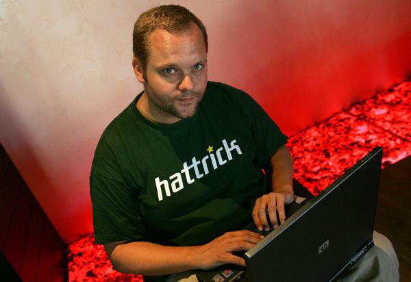 Johan Gustafson, twórca Hattricka /INTERIA.PL