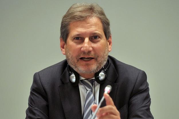 Johannes Hahn, komisarz UE ds. polityki regionalnej /AFP