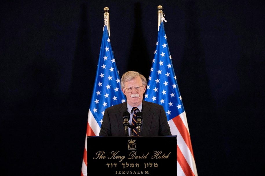 John Bolton /ABIR SULTAN /PAP/EPA