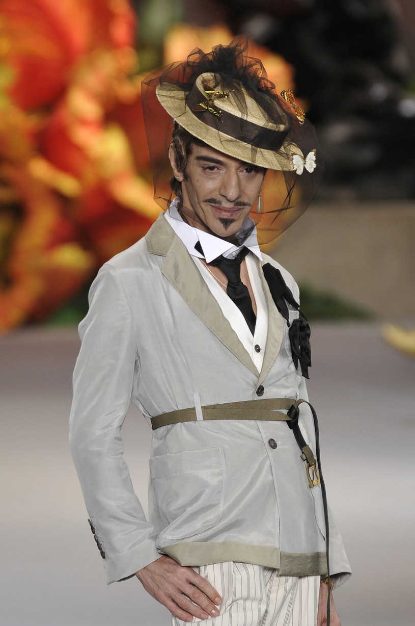John Galliano pracę w domu mody Dior stracił w 2011 roku /Getty Images