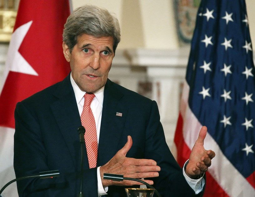 John Kerry - Sekretarz Stanu USA /AFP