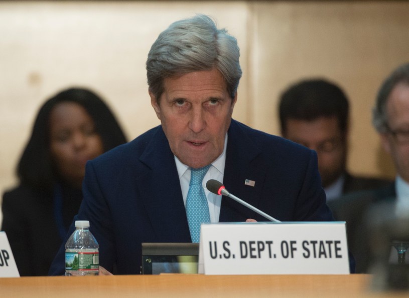 John Kerry - sekretarz stanu USA /AFP