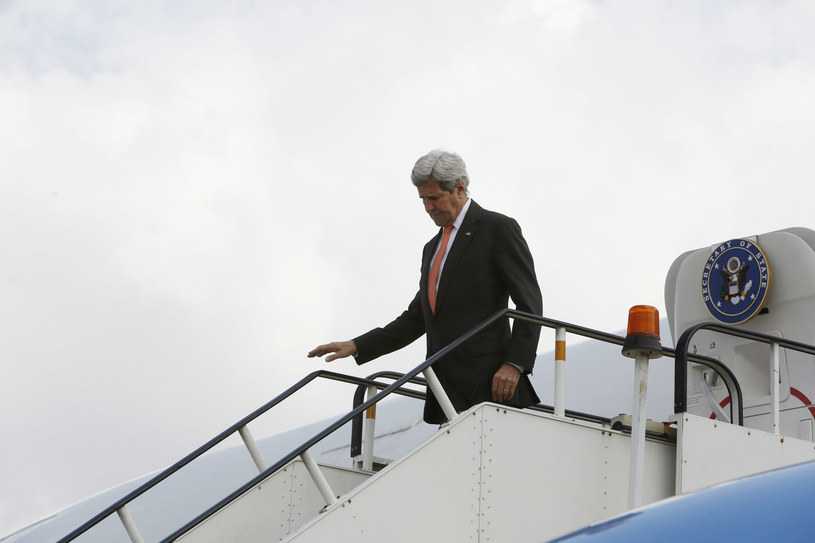 John Kerry w Kabulu /AFP