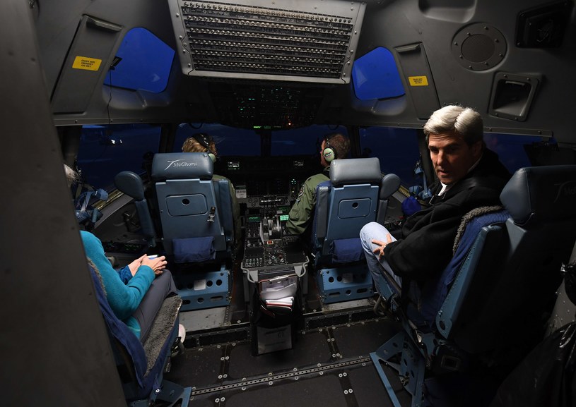 John Kerry z bezprecedensową wizytą w Antarktyce /AFP