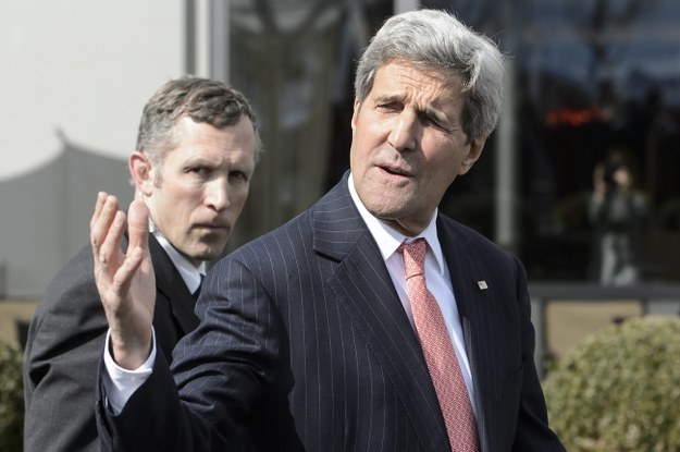 John Kerry /JEAN-CHRISTOPHE BOTT /PAP/EPA