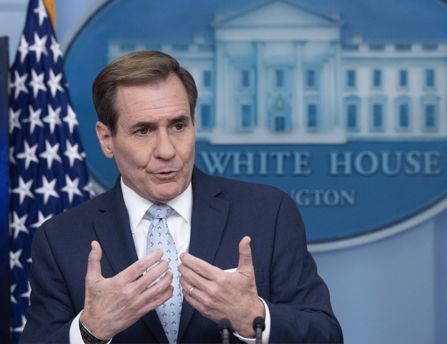 John Kirby, rzecznik Rady Bezpieczeństwa Narodowego USA /MICHAEL REYNOLDS    /PAP/EPA