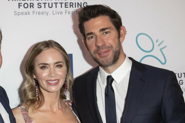 John Krasinski i Emily Blunt /Rex Features/EAST NEWS /