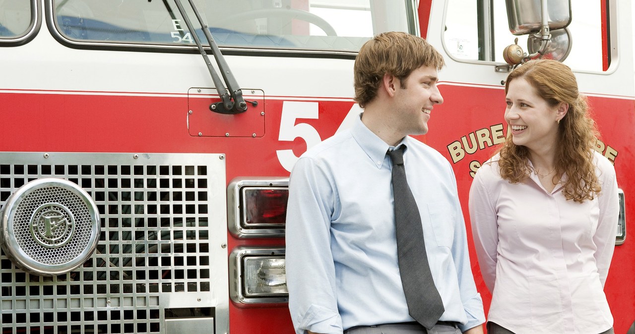 John Krasinski i Jenna Fischer w serialu "The Office" /NBC / Contributor /Getty Images