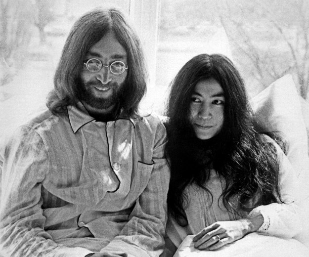 John Lennon i Yoko Ono w 1969 roku /arch. AFP