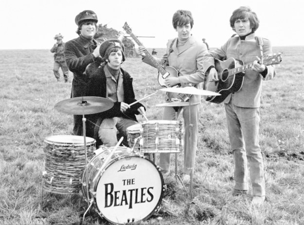 John Lennon, Ringo Star, Paul McCartney i George Harrison /PA /PAP/PA