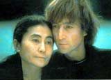 John Lennon z Yoko Ono /