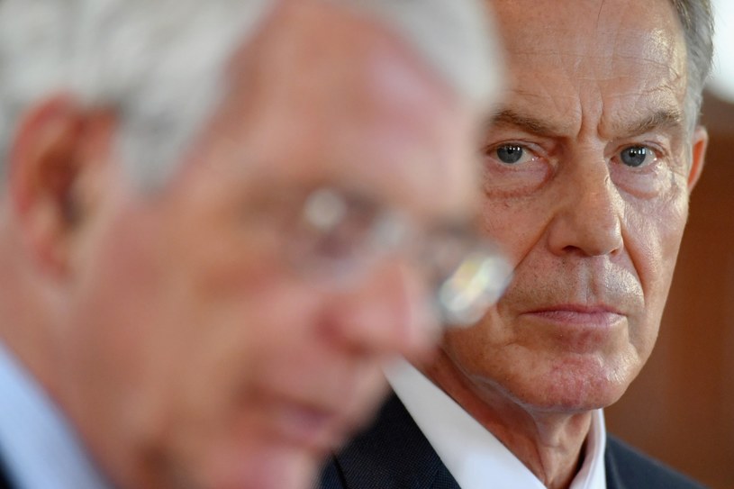 John Major i Tony Blair / AFP