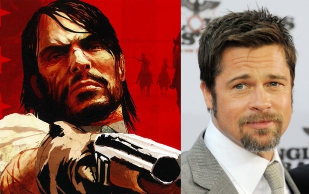 John Marston i Brad Pitt - zauważacie podobieństwo? /INTERIA.PL/AFP