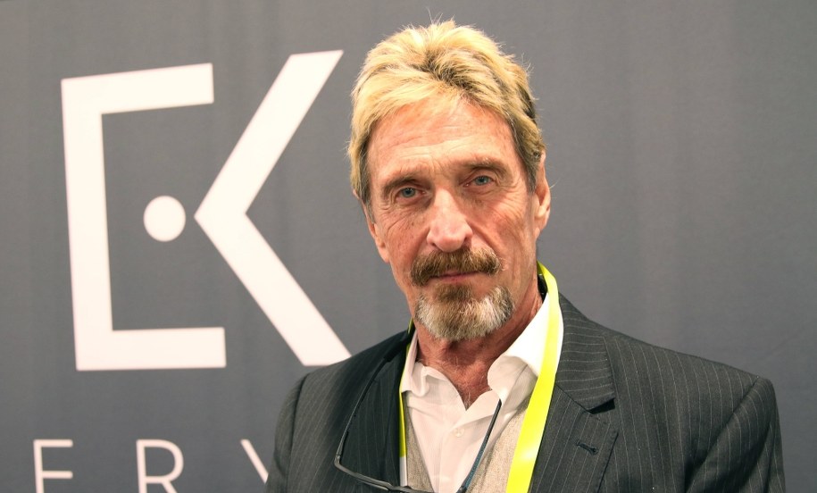 John McAfee /	Christoph Dernbach /PAP