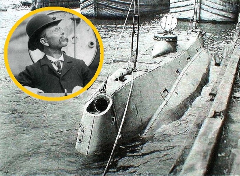 John Philip Holland jest uznawany za ojca współczesnych okrętów podwodnych /domena publiczna