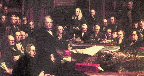 John Phillip's, Lord Palmerston w Izbie Gmin w 1860 /Encyklopedia Internautica