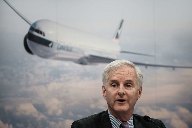 John Slosar, dyrektor Cathay Pacific /AFP