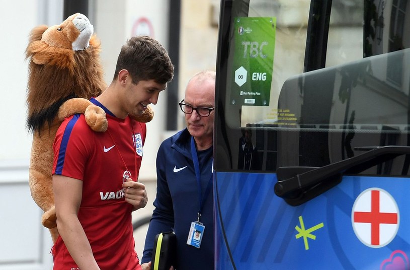 John Stones podczas zgrupowania Anglików na Euro 2016 /AFP